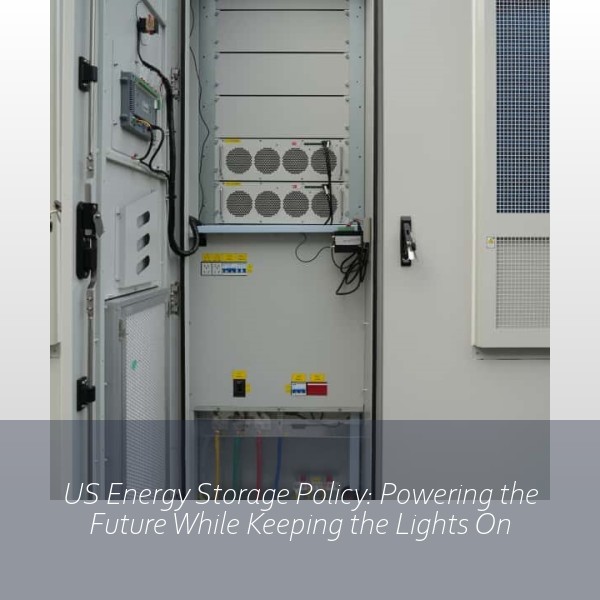 US Energy Storage Policy: Powering the Future While Keeping the Lights On